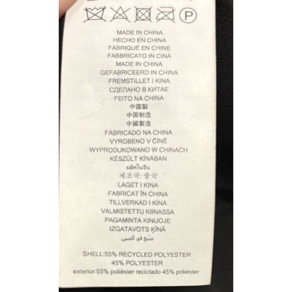 NWT Michael Kors Pleated Top Blouse Puff Sleeves Keyhole Neck Women’s XS Black - Picture 7 of 7